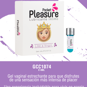 LUB INTIMO LIKE VIRGIN X 4 ML BASE POCKE