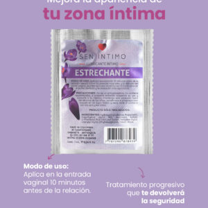 LUBRICANTE ÍNTIMO ESTRECHANTE X7 ML