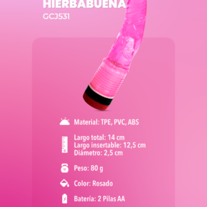 VIBRADOR HIERBABUENA